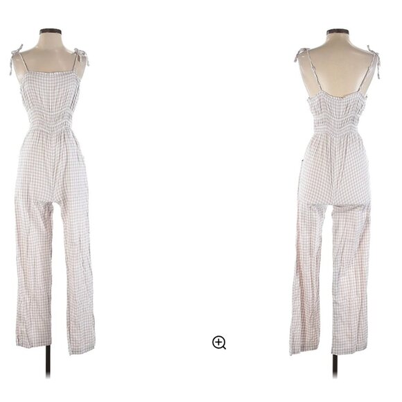 Sincerely Jules Gingham Jumpsuit - Picture 1 of 3